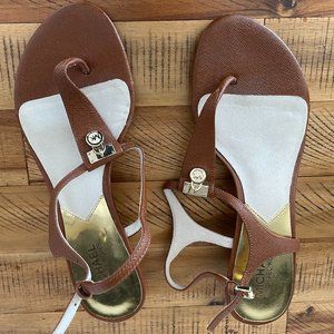 Michael Kors Leather Sandals